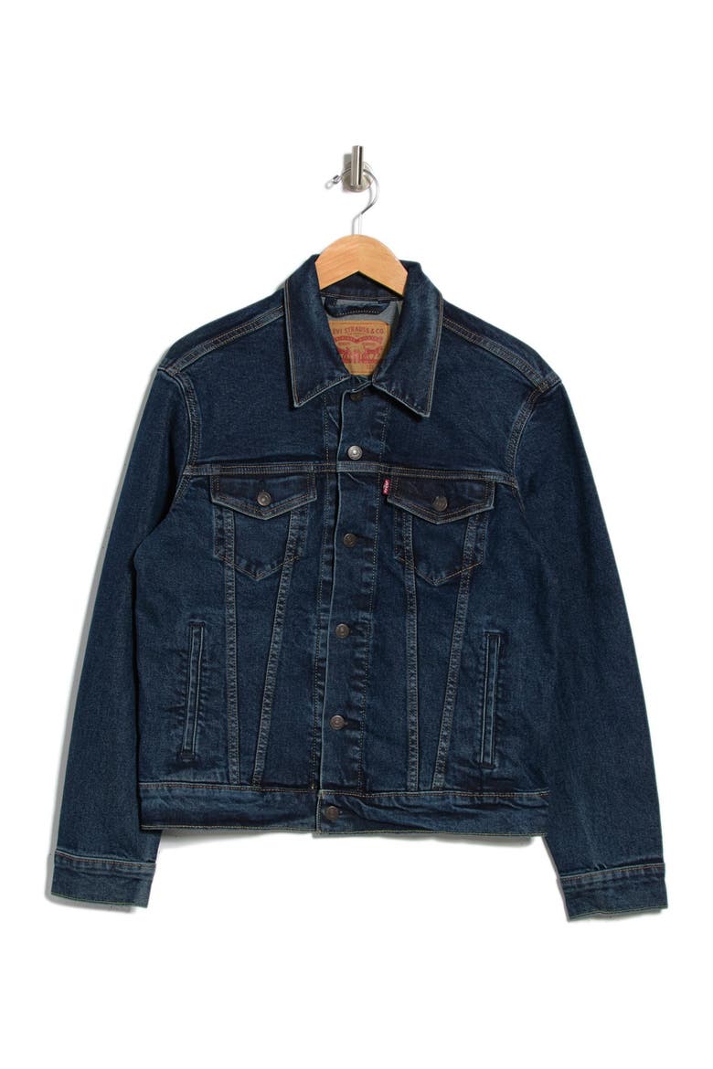 Denim Trucker Jacket, Alternate, color, COLUSA 2.0 TRUCKER