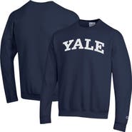 Champion Men's Champion Navy Yale Bulldogs Basic Arch Fleece Pullover Sweatshirt