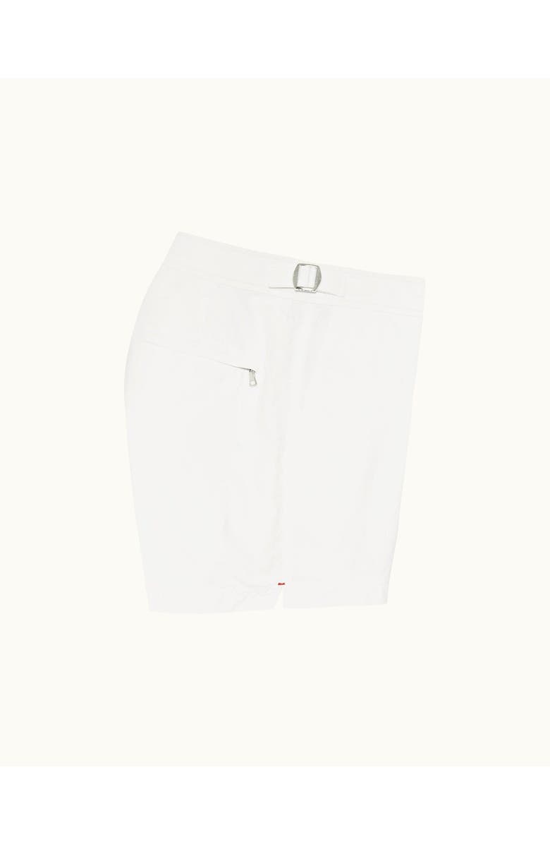 Orlebar Brown Springer Shortest-Length Swim Shorts, Alternate, color, White