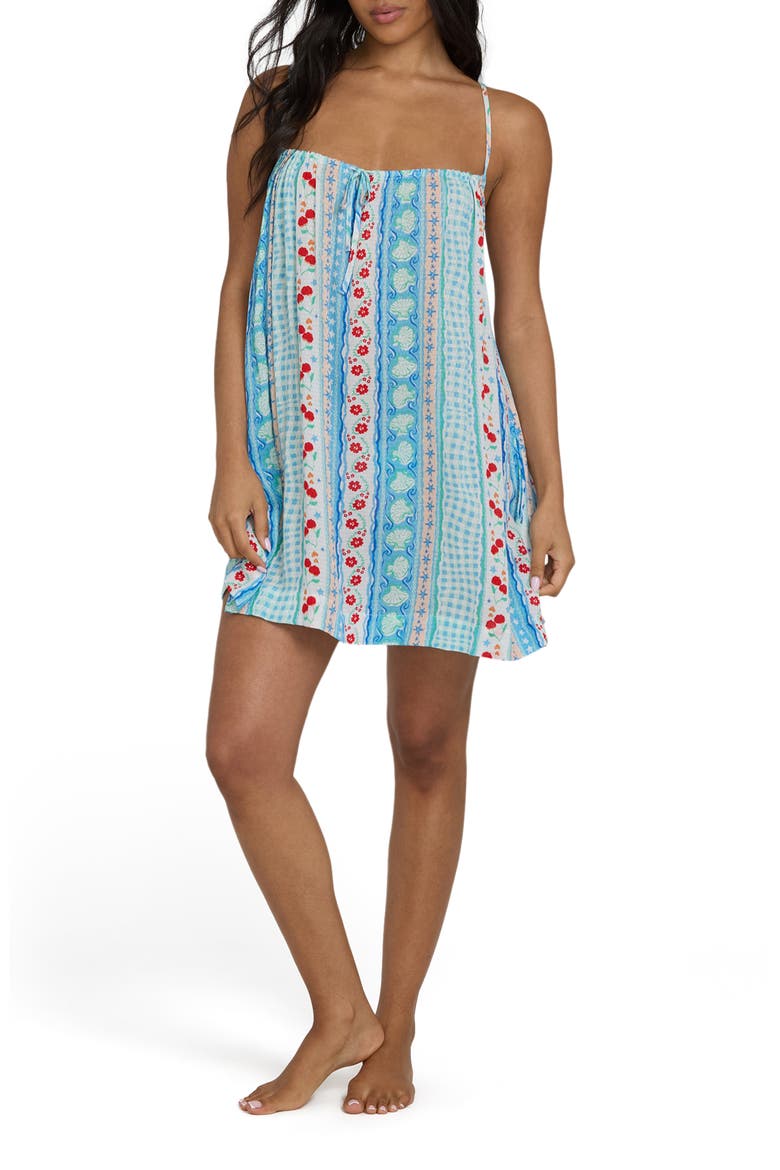 Beach Song Cover-Up Dress, Main, color, DREAM BLUE