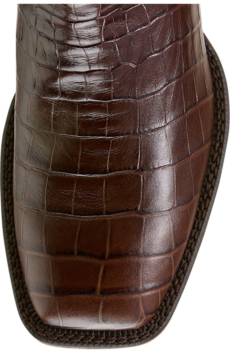 Ariat Booker Wide Square Toe Western Chelsea Boot, Alternate, color,