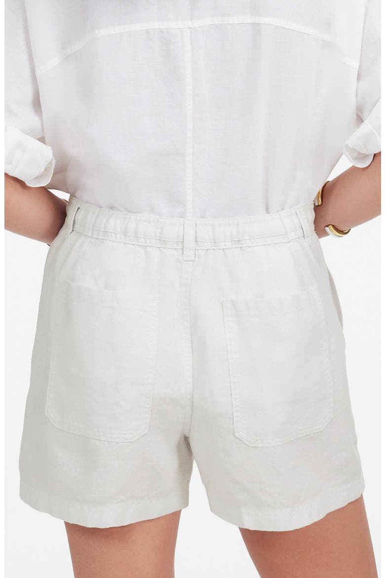 Drawstring Linen Shorts, Alternate, color, SALT