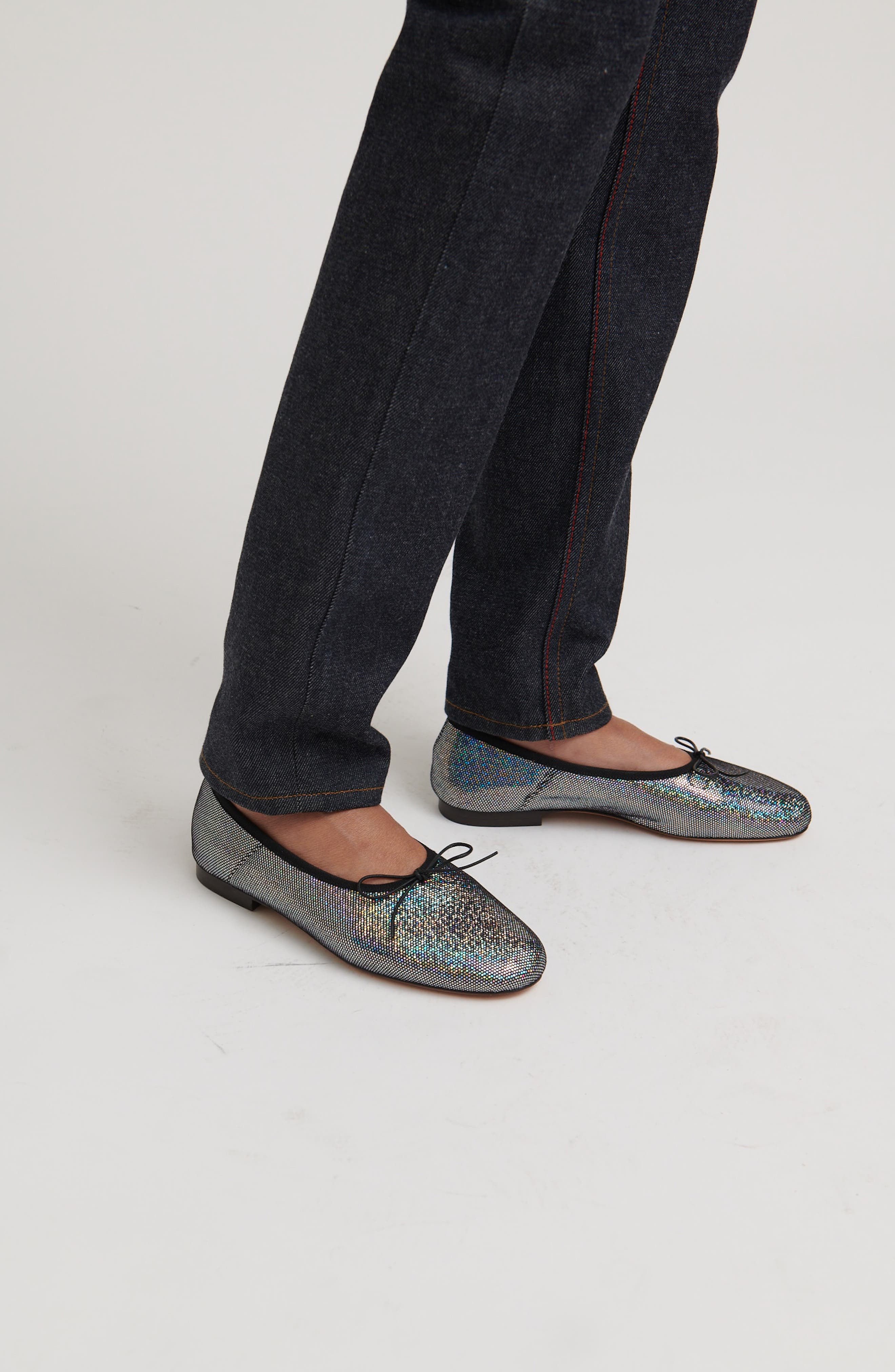 Dream Ballerina Flat, Alternate, color, GLITTER