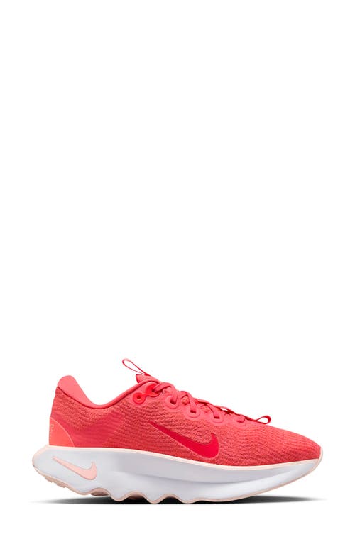 Nike Motiva Road Runner Walking Shoe In Red