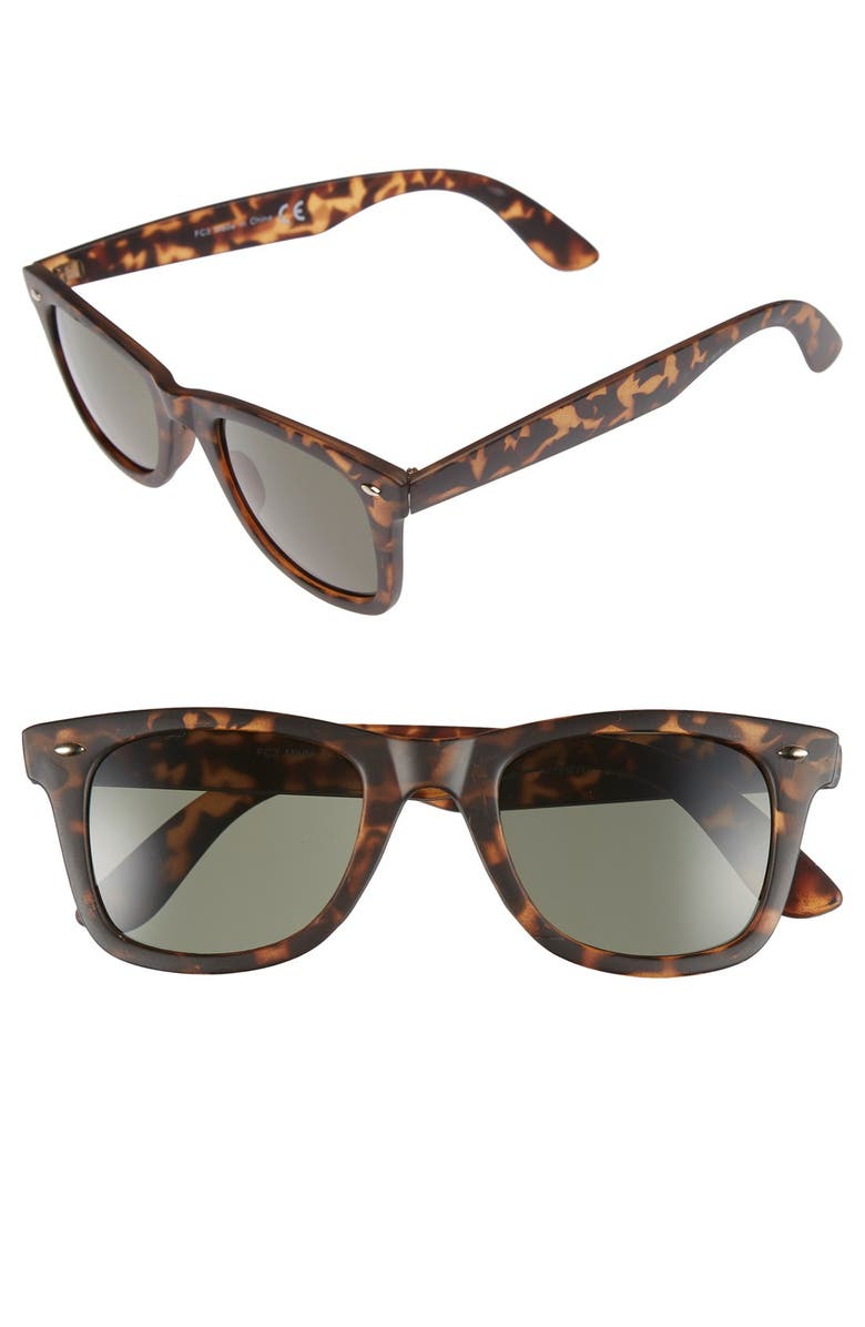 Topman 50mm Retro Sunglasses, Main, color, 