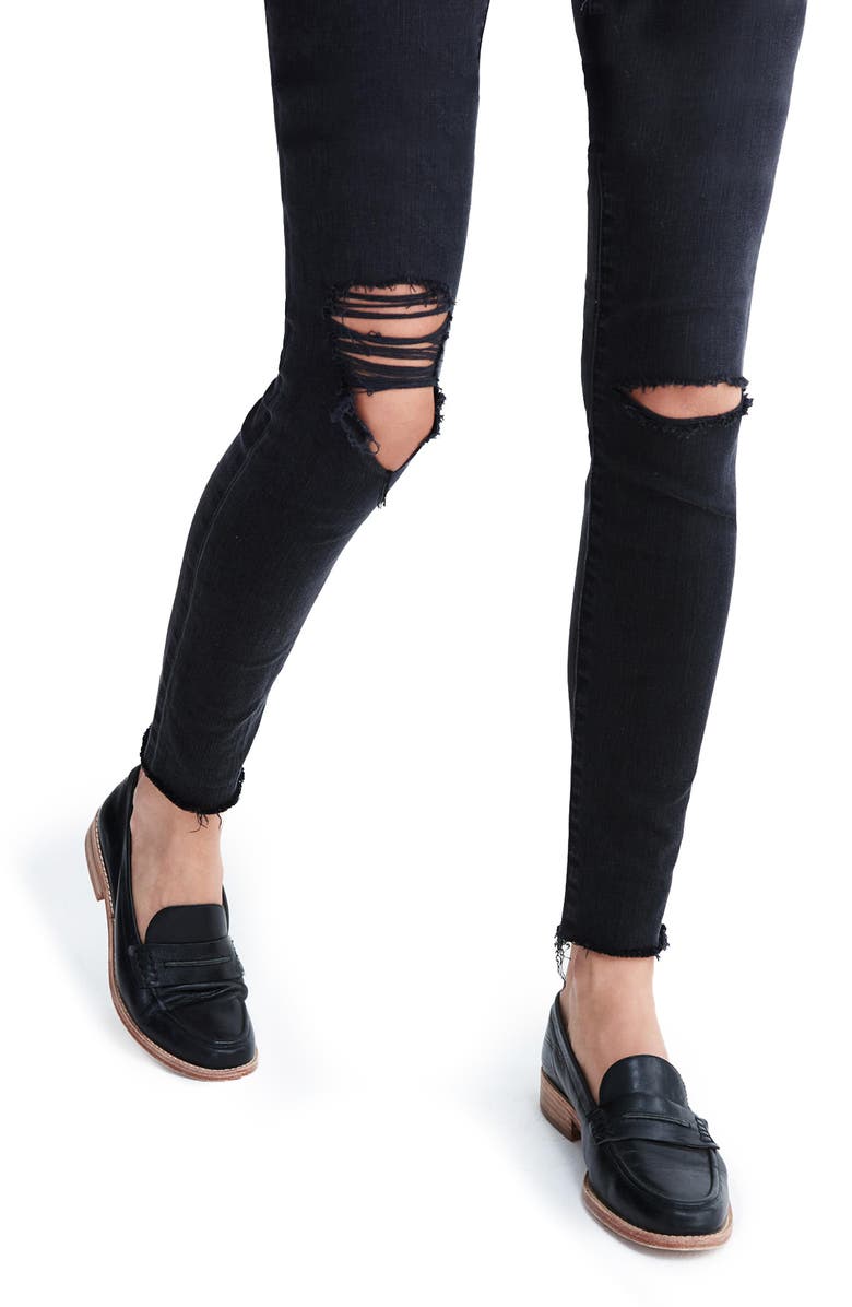 Madewell 9-Inch High-Rise Skinny Jeans, Alternate, color, 