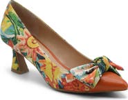 Charles David Adren Pointed Cap Toe Pump