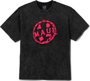 Maui & Sons Chain Cookie Boxy Fit Cotton Graphic T-Shirt