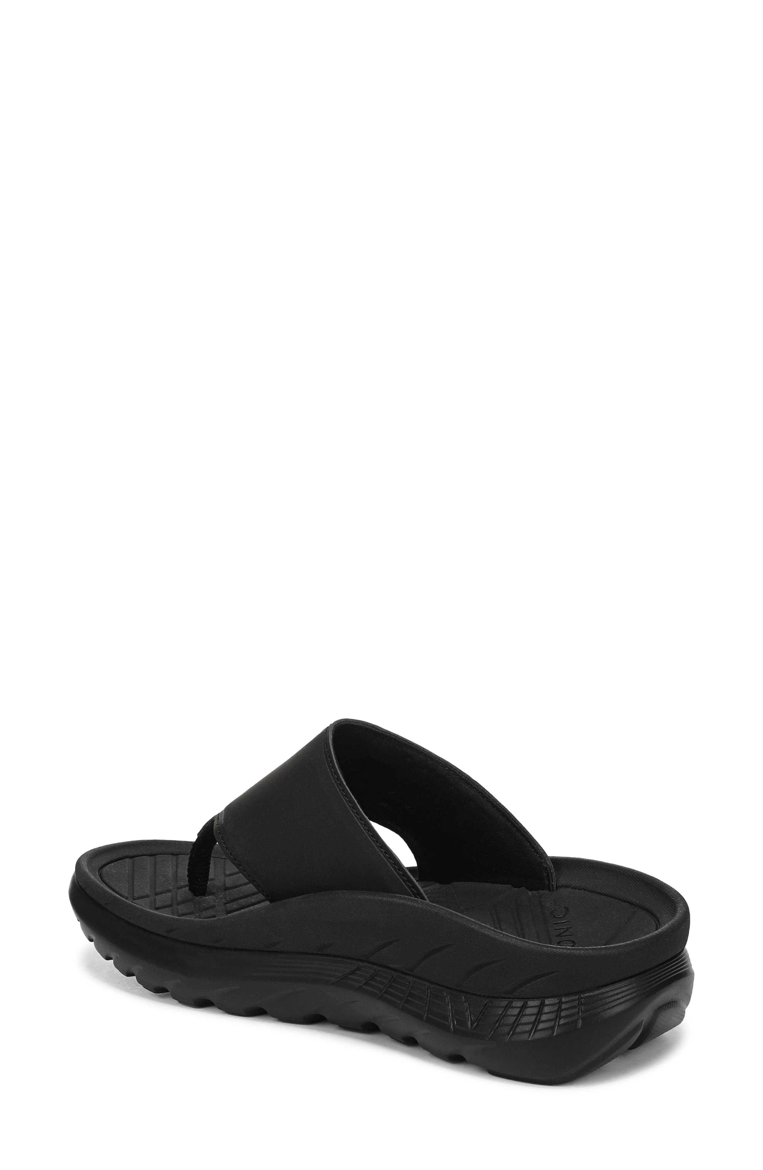 Vionic Restore III Platform Flip-Flop, Alternate, color, Black