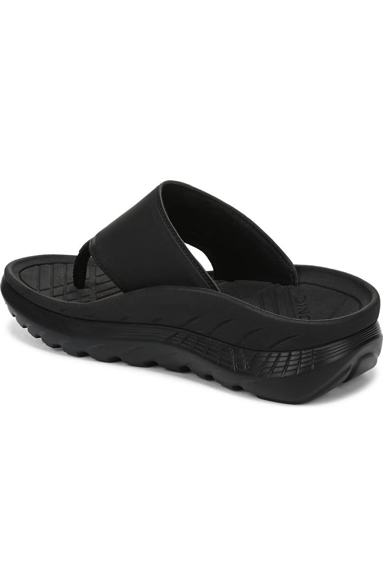 Vionic Restore III Platform Flip-Flop, Alternate, color, Black