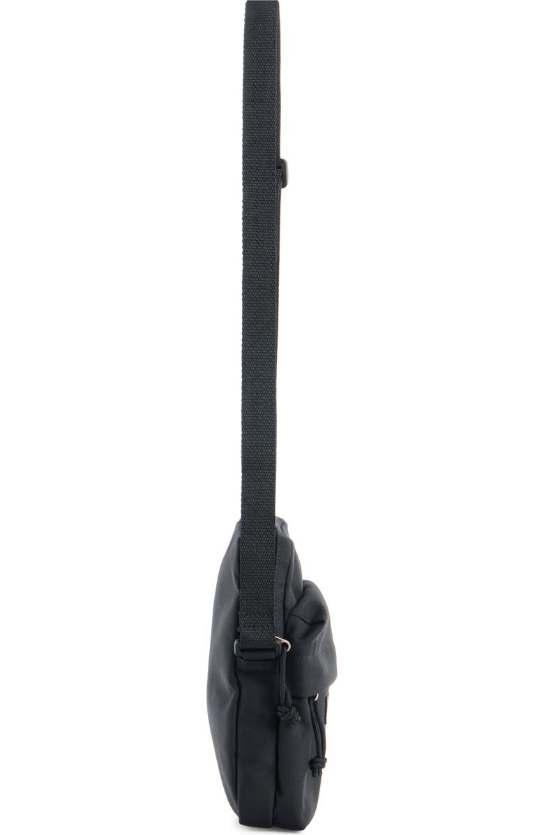 Balenciaga Explorer Canvas Crossbody Pouch, Alternate, color, 1000 Black