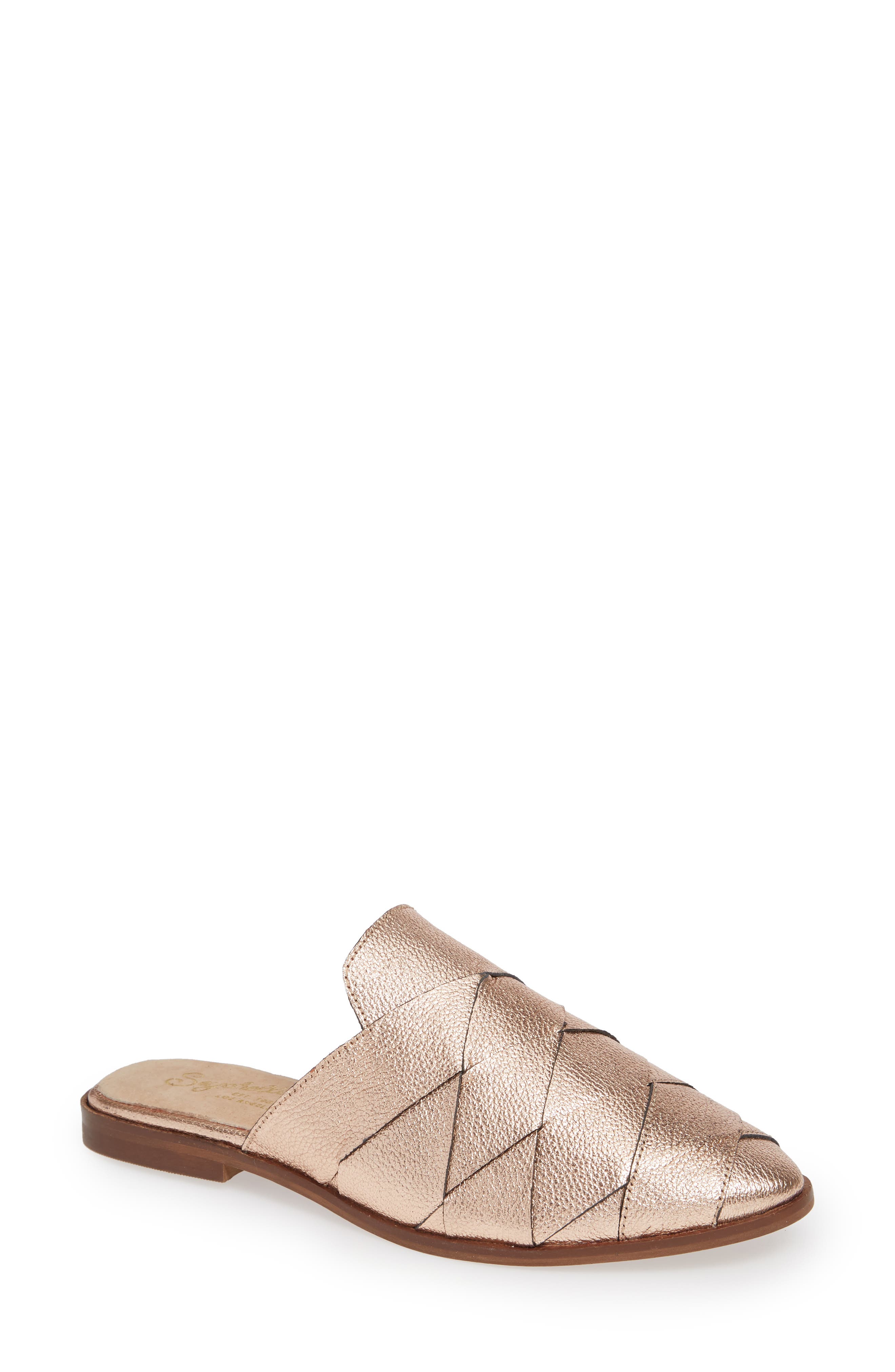 Survival II Mule, Main, color, ROSE GOLD LEATHER