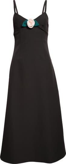 【関税込み】Sandy Liang オフホワイト Pilton ミディアムドレス PILTON DRESS IN IVORY – SANDY LIANG