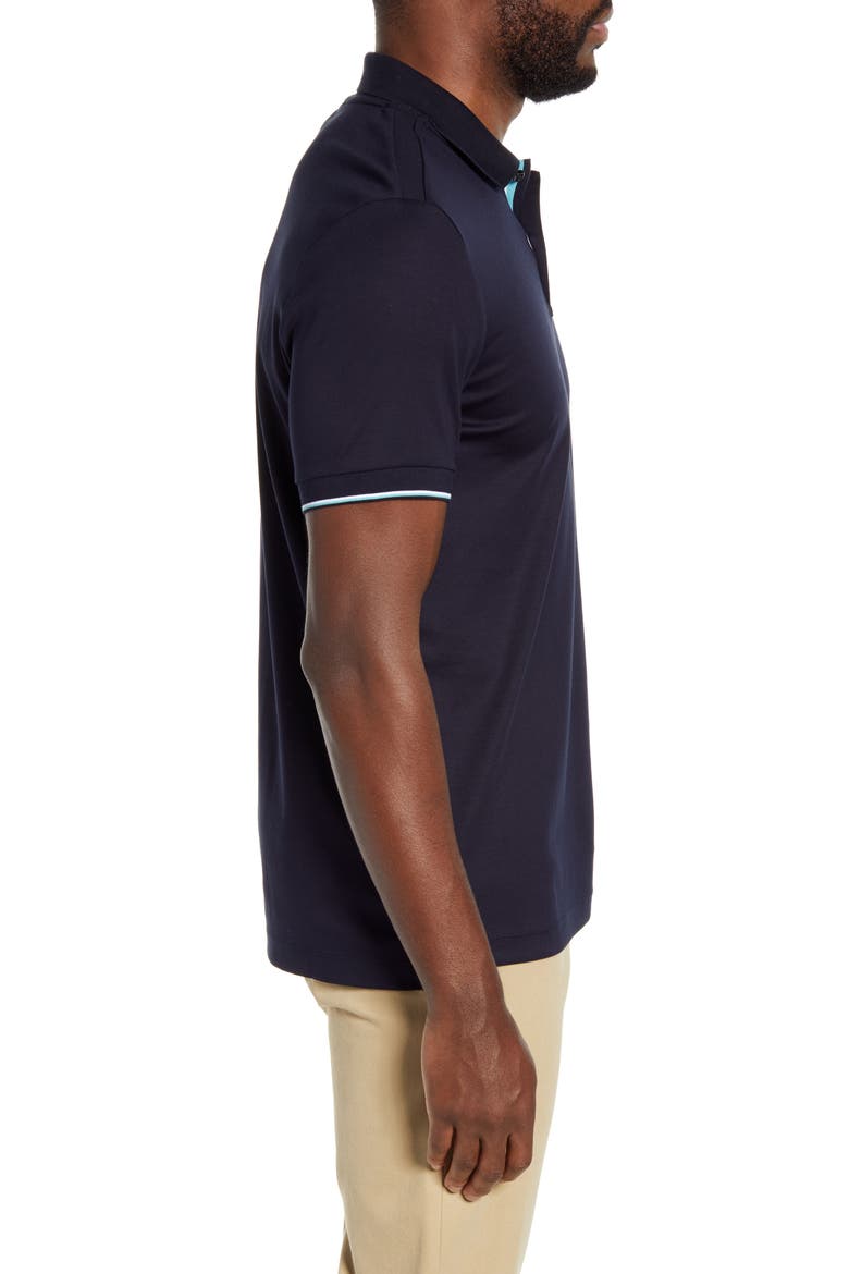 Parlay 78 Solid Polo, Alternate, color, NAVY