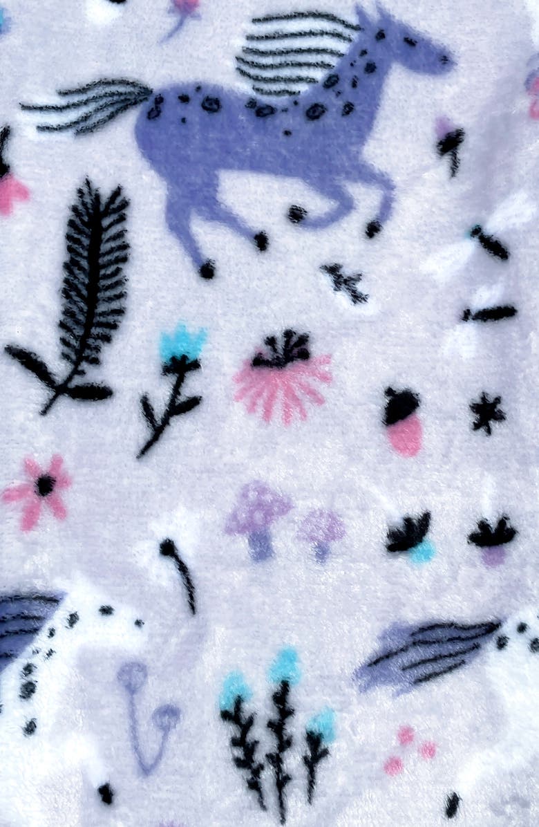 Munki Munki Kids' Fall Frolic Two-Piece Pajamas, Alternate, color, Purple