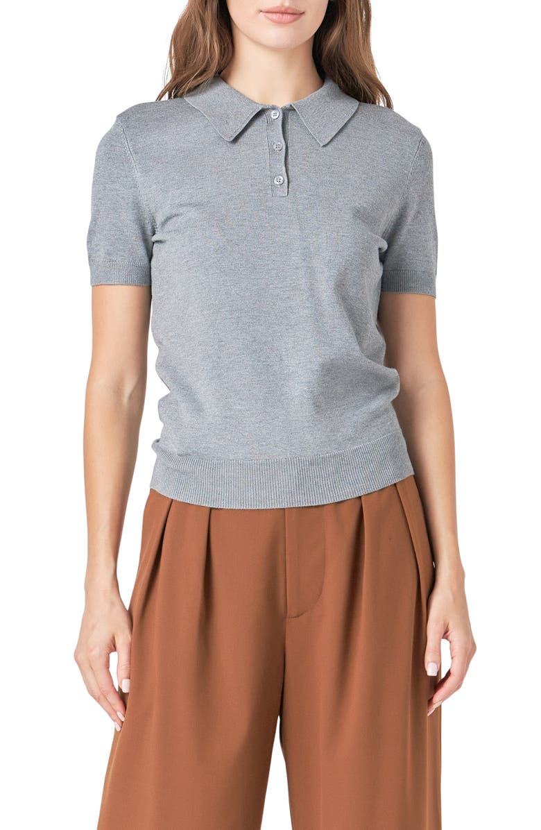 Endless Rose Polo Sweater, Main, color, 