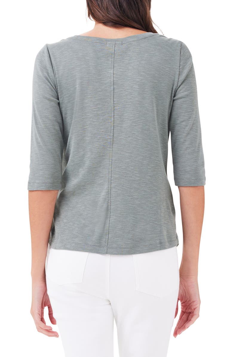 NZT by NIC+ZOE Boat Neck T-Shirt, Alternate, color, 