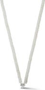 SPHERA MILANO Beaded Heart Pendant Necklace