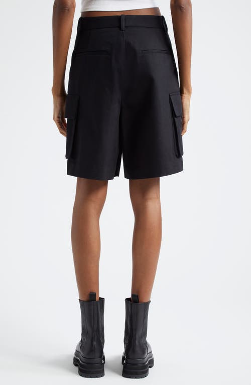 K.ngsley Berlin Cargo Shorts In Black