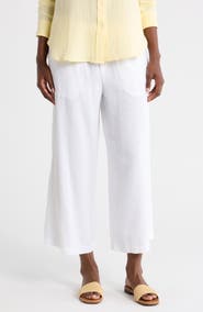 Splendid Angie Cropped Palazzo Pants