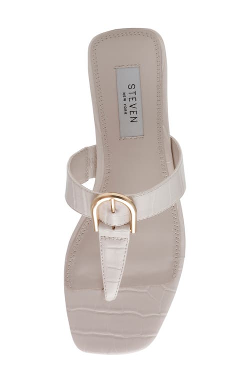 Steven New York Pava Sandal In Bone