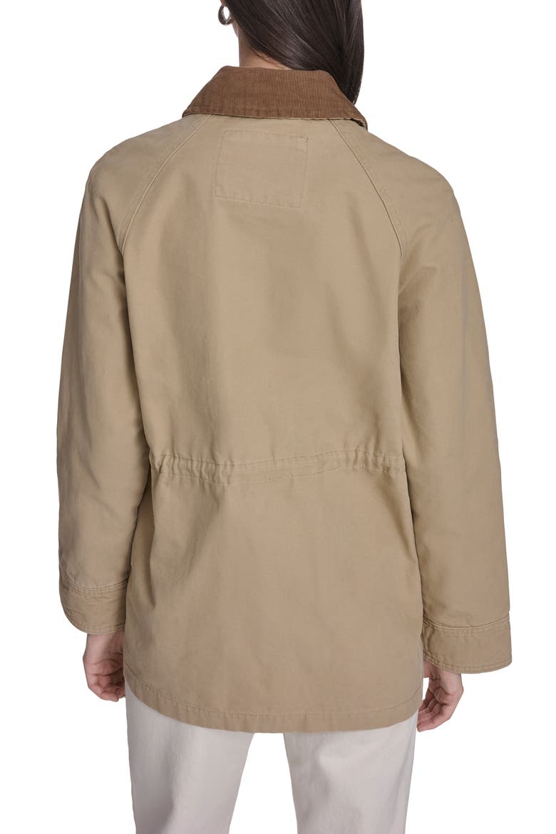 Cinched Barn Jacket, Alternate, color, TAN