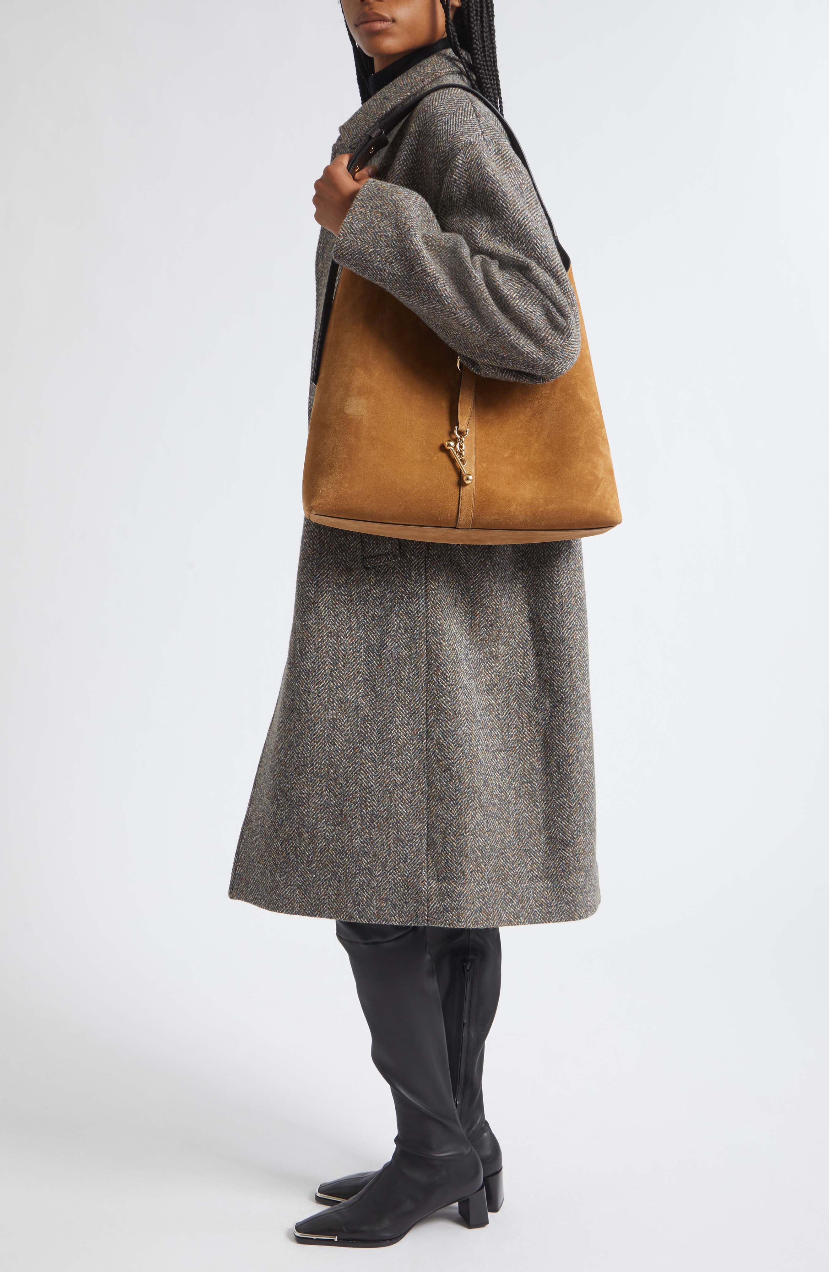 Maxi Kite Hobo Bag, Alternate, color, TOFFEE/ ESPRESSO