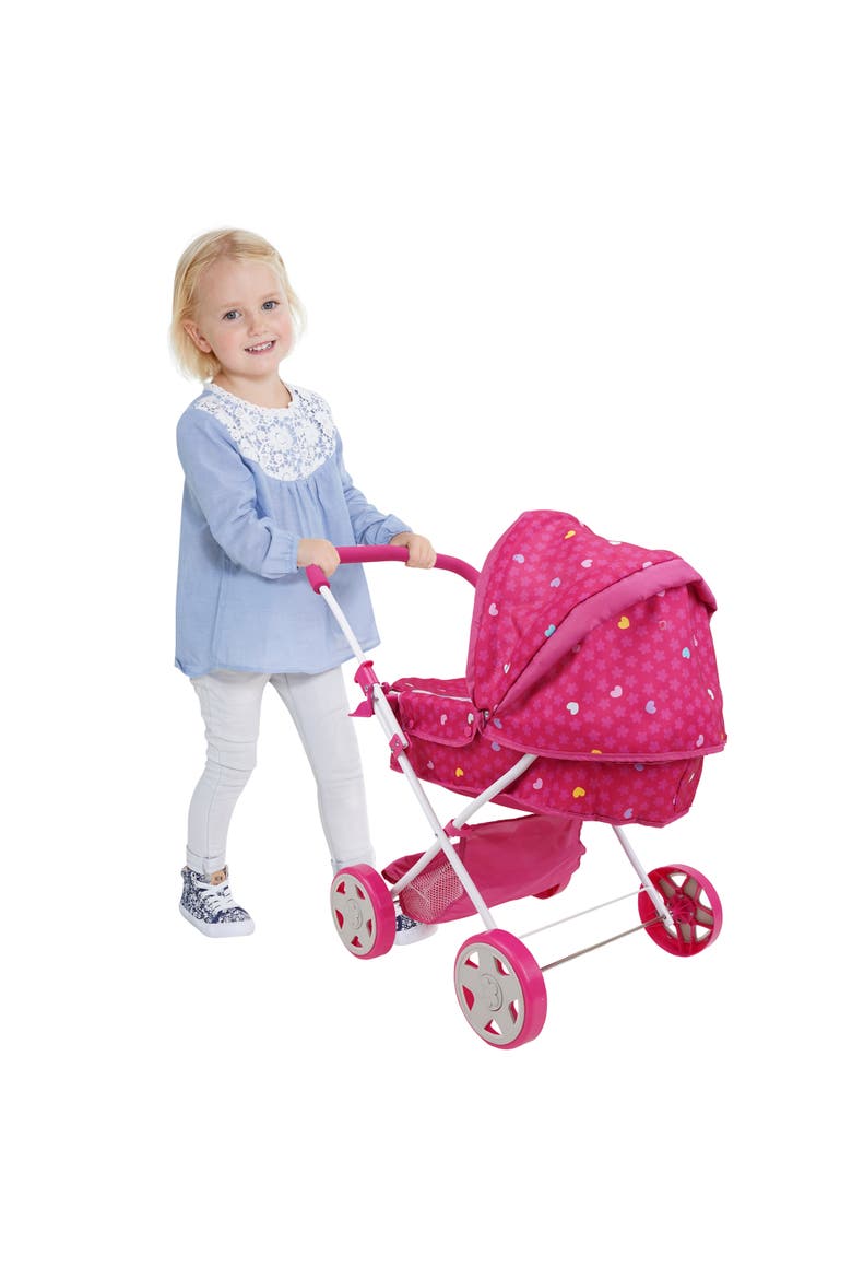 Garden Pram N Doll Set, Alternate, color, Pink