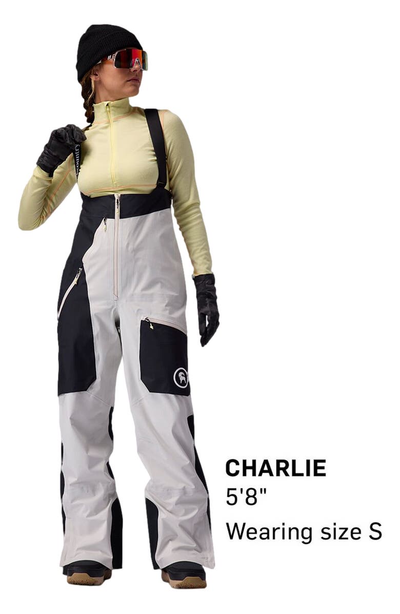 Backcountry Cardiac Gore-Tex 3L Bib Pant - Women's, Alternate, color, Egret