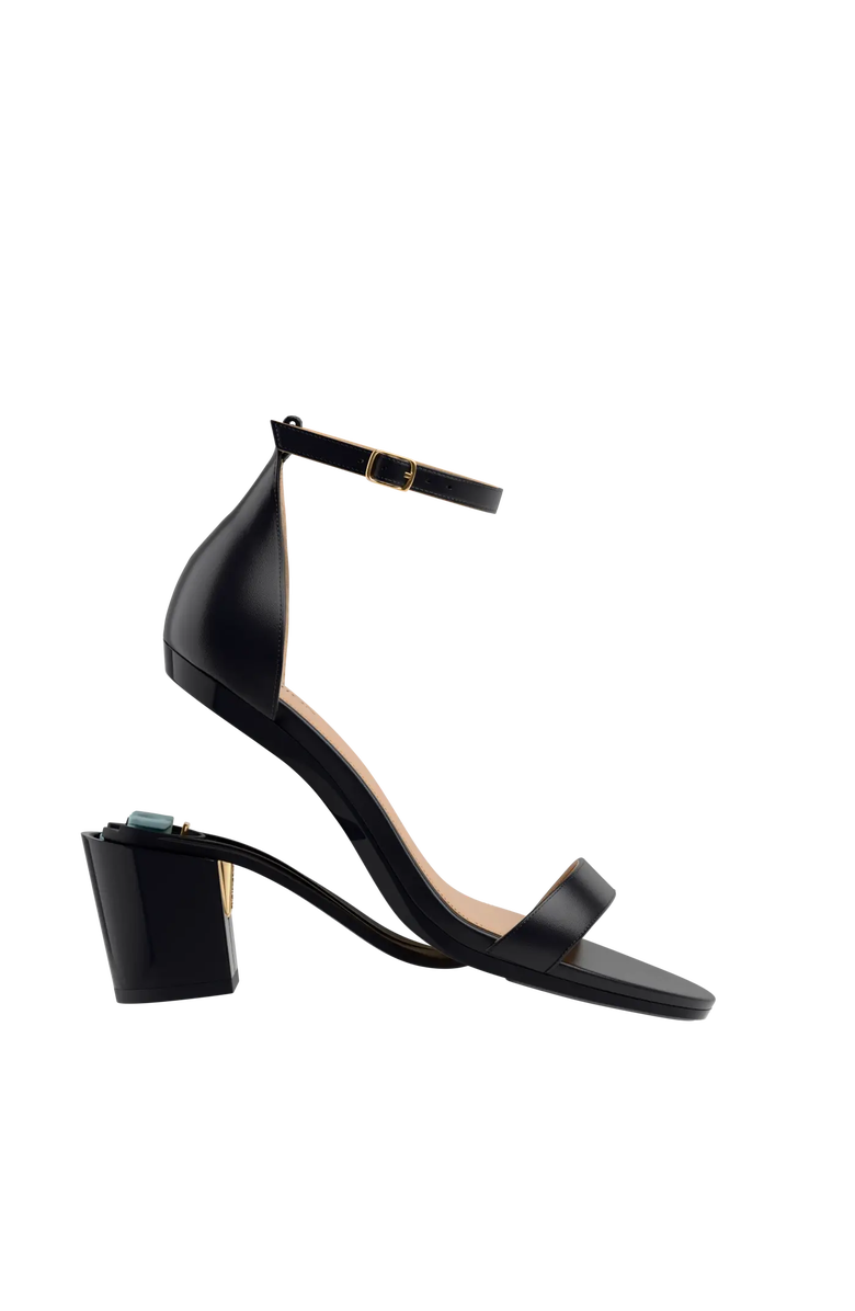 Pashion Footwear The Pashionista 3" Block Convertible Heel, Alternate, color, Coal Leather