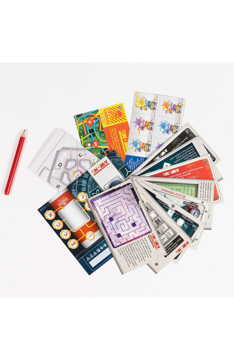 Professor Puzzle Escape From The Space Station Puzzle, Alternate, color, Multicolored