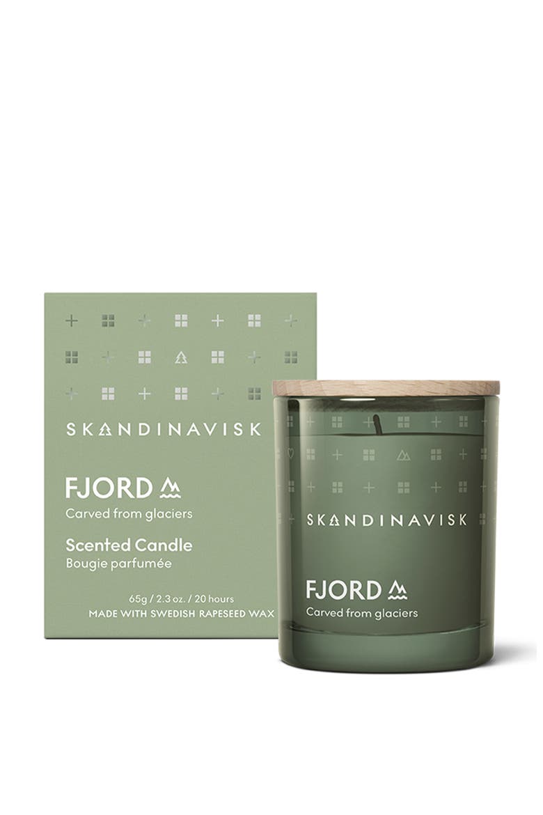 FJORD Scented Candle 65g, Main, color, Green