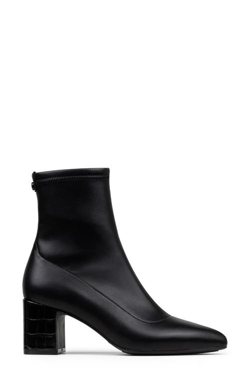 Donald Pliner Tomos Block Heel Bootie In Black