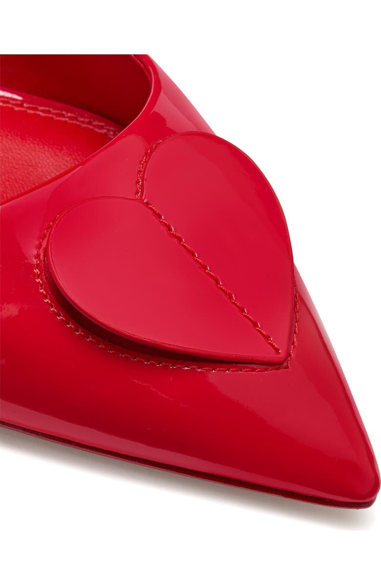 Kate Spade New York lover slingback pointed toe flat, Alternate, color, Cherry Rouge