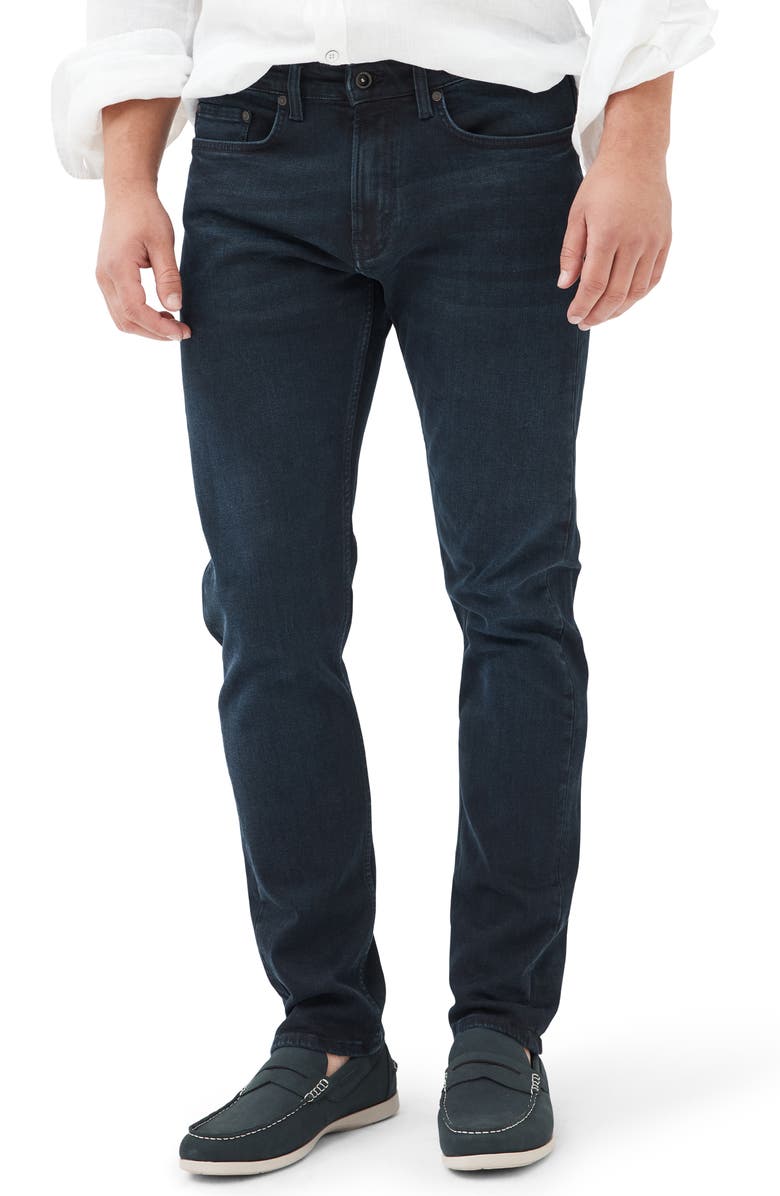 Rodd & Gunn Stretch Jeans, Main, color, Blue Black
