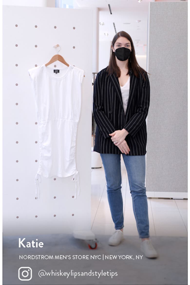 Toni Shoulder Pad Cotton Minidress video