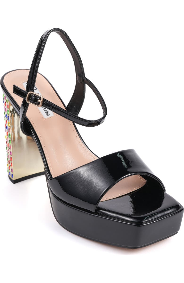 LADY COUTURE Pretty Sandal, Main, color, Black