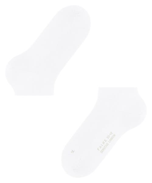 Falke Sensitive London Sneaker Socks For Diabetics In White