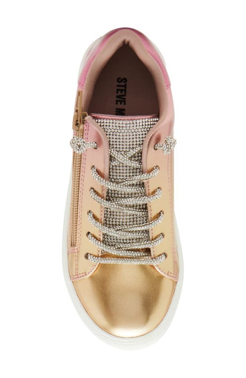 STEVE MADDEN STEVE MADDEN KIDS' JIDOL PLATFORM SNEAKER