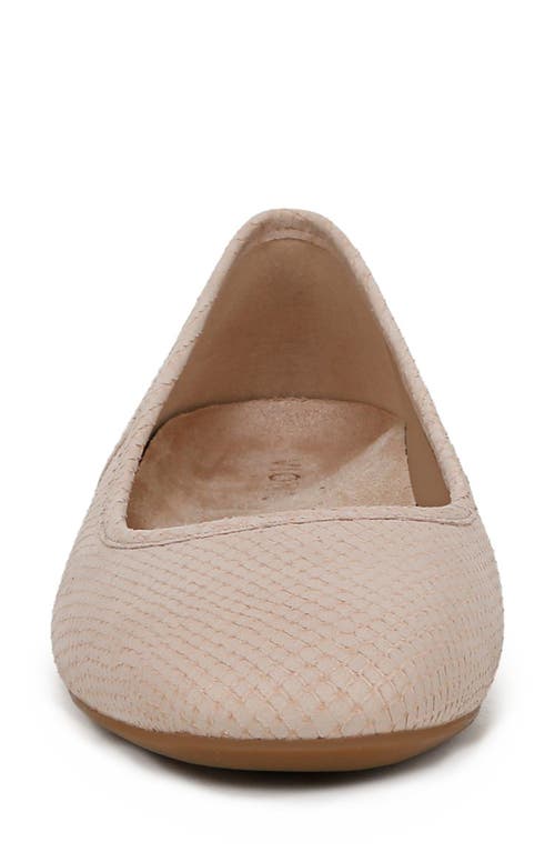 Vionic Orinda Square Toe Flat In Pink