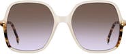 Carolina Herrera 56mm Butterfly Sunglasses