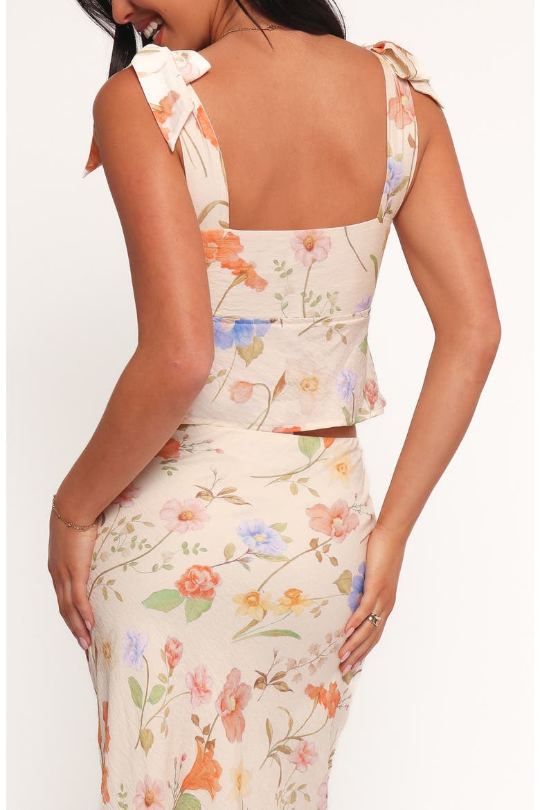 Kedra Tie Shoulder Top, Alternate, color, FLORAL