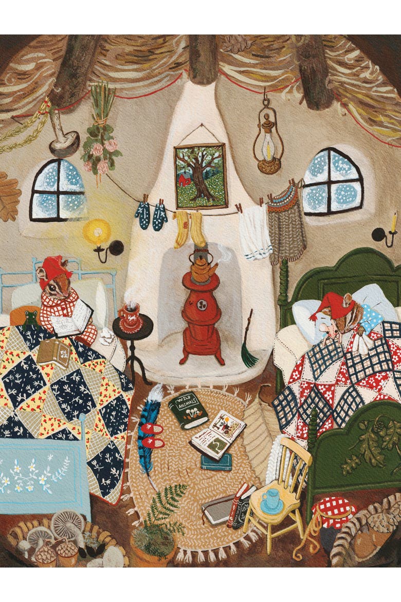 Stay Cozy 1000 Piece Puzzle, Alternate, color, No Color