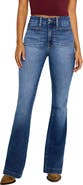 Good American Good Curve Patch Pocket Bootcut Jeans