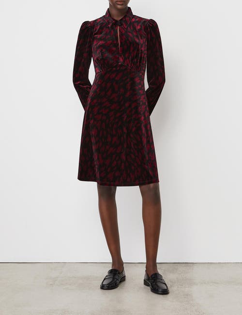 Finery London Capri Animal Print Knee Length Dress