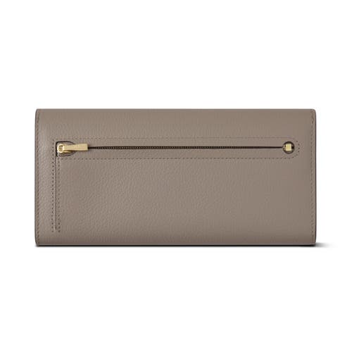 Mulberry Continental Wallet In Neutral