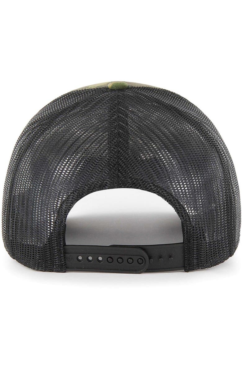 '47 Men's '47 Camo Toronto Blue Jays Trucker Snapback Hat, Alternate, color,