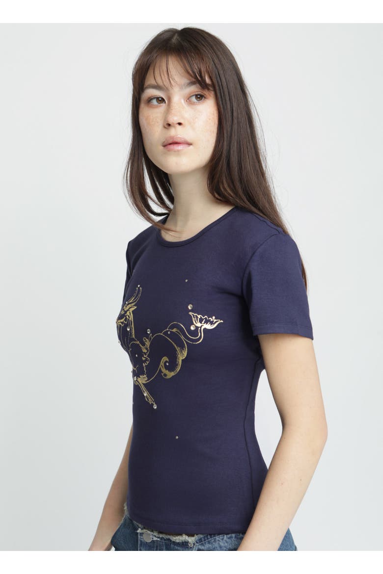 Capricorn Horoscope Tee, Alternate, color, Capricorn