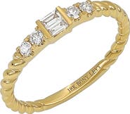 Bony Levy Monaco 18K Yellow Gold Diamond Stackable Ring - 0.20 ctw (Nordstrom Exclusive)