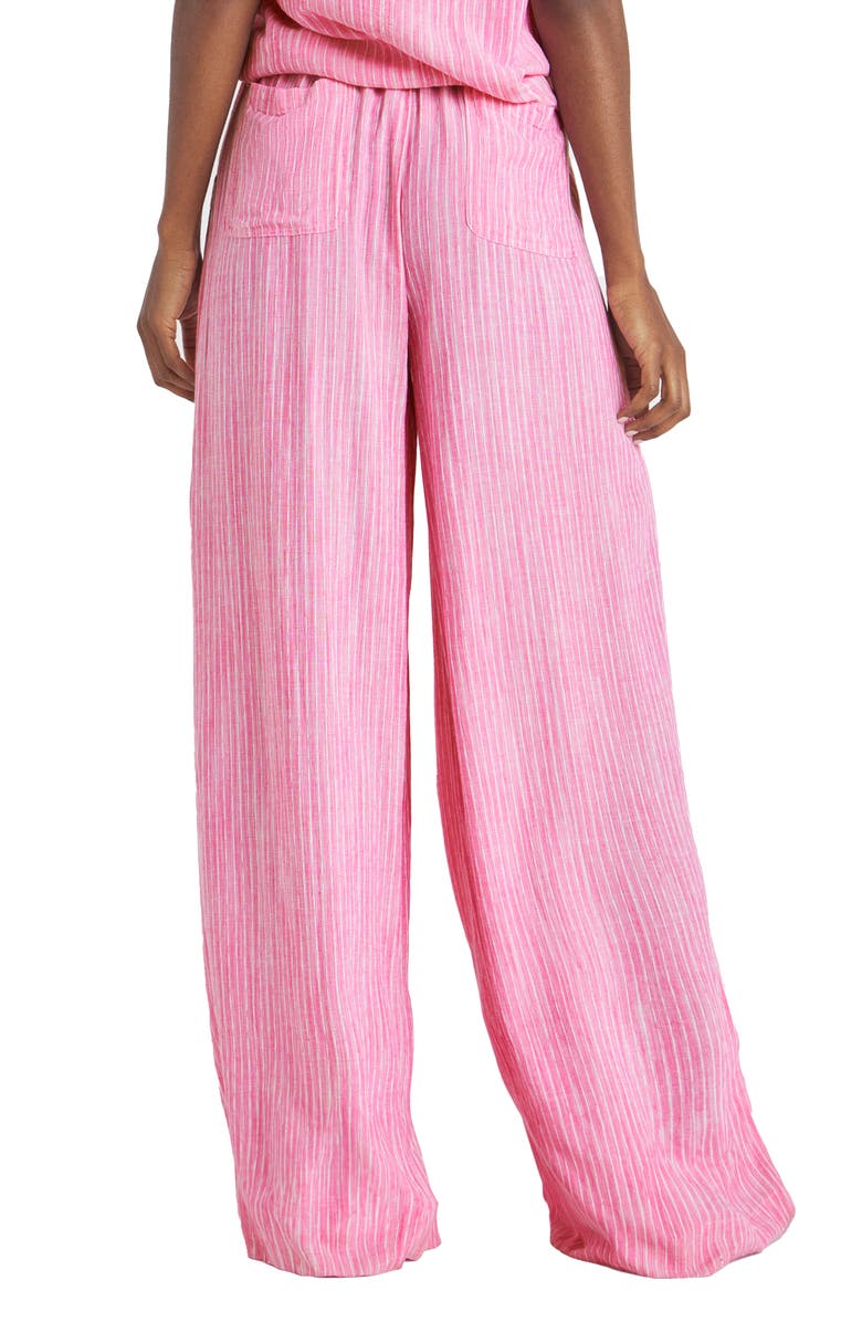 Splendid Frankie Stripe Wide Leg Pants, Alternate, color, 